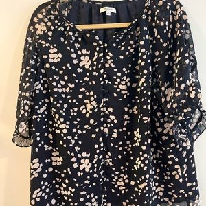 Madewell short sleeve blouse